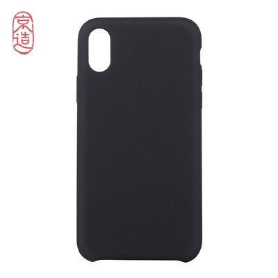 

JING ZAO Phone case for iPhoneX Protective case Velvet soft Liquid Silicone Rubber