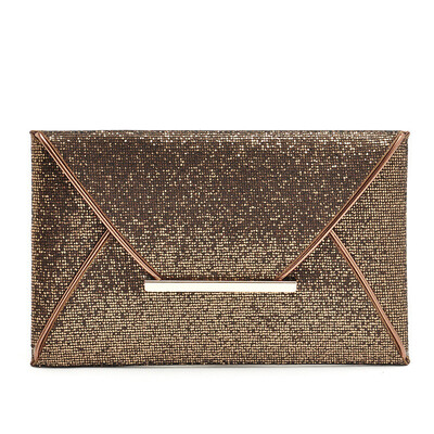 

Women Ladies Bridal Party Evening Prom Envelope Sequins Clutch Bag Handbag