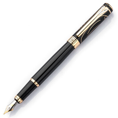 

Hero (HERO) 1078 kiss gold carved iridium gold pen