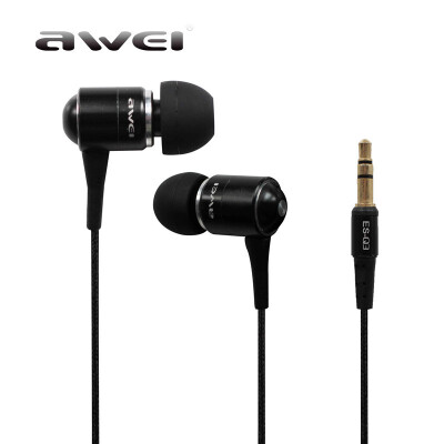 

ES-Q3 3.5mm Stereo Noise-isolating Hi-fi In-ear Earphones Heavy Bass Music Headset Headphones