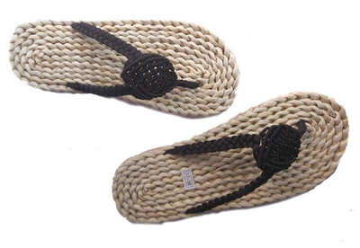 

Summer ladies handmade sandals Corn leather sandals Slippers Flip-flops Casual shoes