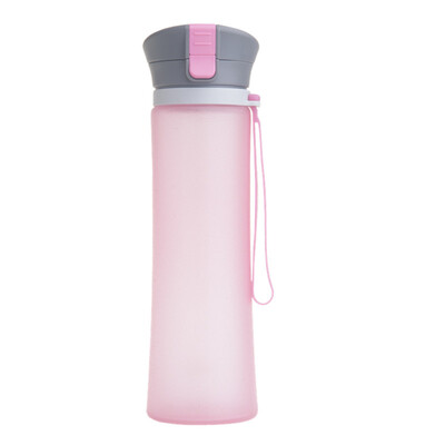 

Heart Amy Samily Glass Cup Button Outdoor Fashion Creative Portable Silicone Coated Cup Pink 600ml