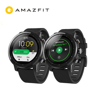 

Английская версия Huami Amazfit Stratos Smart Sports Watch 2 GPS 5ATM Water 1.34 '' 2.5D Экран GPS Firstbeat Swimming Smartwatch