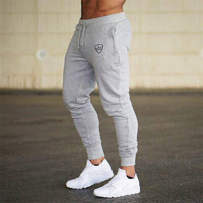 

Muscle brothers autumn&winter mens new sports casual self-cultivation fitness pants mens trousers feet beam pants