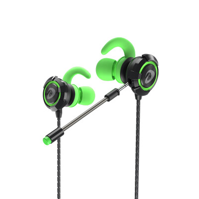 

Dareu Edeu EH728 In-Ear Game Headphones Wired Portable Mobile Computer Game Headset Jedi Survival Eat Chicken Sharpener Black Green