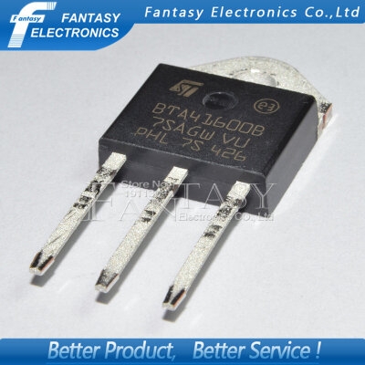 

50PCS BTA41-600B TO-3P BTA41-600 TO3P BTA41600B new and original IC free shipping