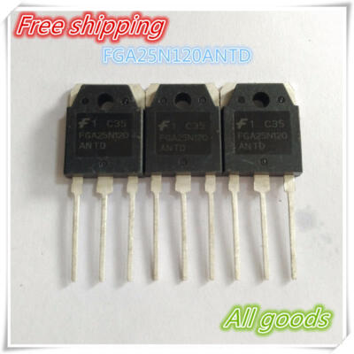 

50pcs/lot Free Shipping 50CS FGA25N120ANTD 25N120 FGA25N120 TO-3P fairchild IGBT induction cooker power