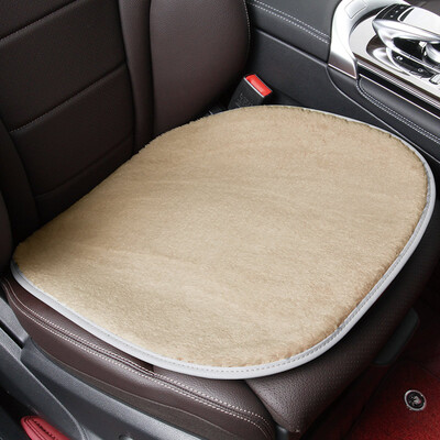 

Wufu Jinniu velvet series non-slip car seat cushion car warm plush pad car seat three-piece comfort rice