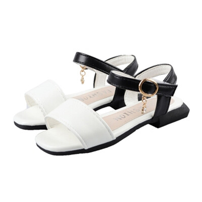 

2018 New Children Sandals for Leather Girls Shoes Kids Summer Beach Baby Girl Open Toe Sandals Fashion Comfortable