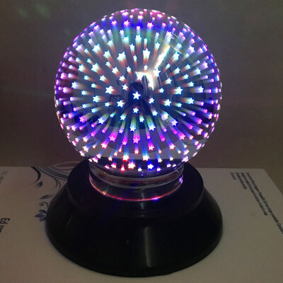 

JULELYS USB AA Battery 3D Magic LED Star Moon Lamp Home Bedroom Bedside Lamp Creative Gift Night Light For Birthday Decorations