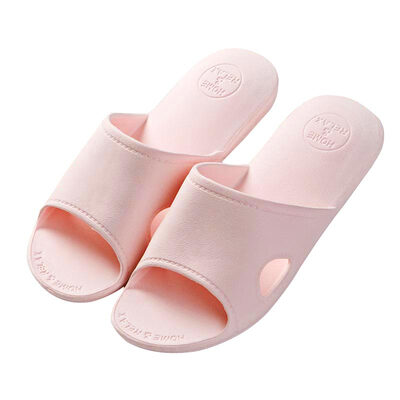 

Lovers couple bathroom slippers Japanese sandals&slippers womens pink 3738 yards TC703