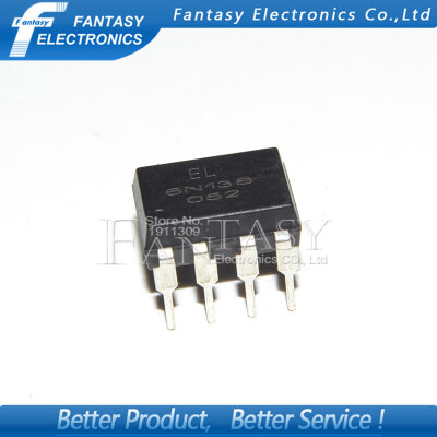 

10PCS EL6N136 DIP8 6N136 EL new and original IC free shipping