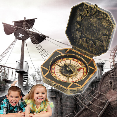

Уникальный пиратский костюм капитана костюма Морской компас Halloween Party Kids Gift