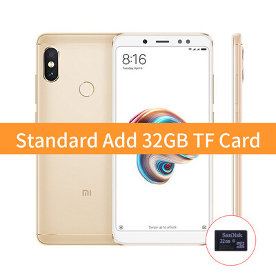 

Глобальная версия Xiaomi Redmi Note 5 3GB 32GB 5.99 "Полноэкранный двухкамерный мобильный телефон Note5 Snapdragon 636 Octa Core 13MP Front