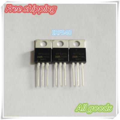 

10PCS free shipping IRF540NPBF IRF540N IRF540 TO-220 100V 33A MOS transistor N channel new original