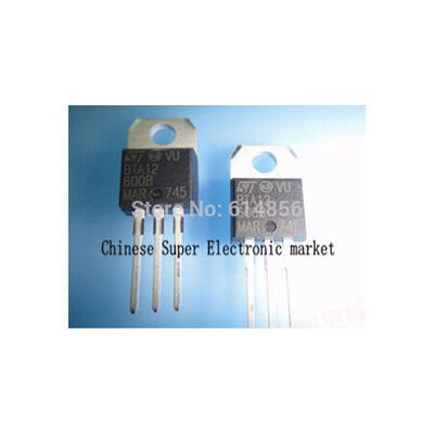 

20pcs BTA12-600B BTA12 Triac SGS-THOMSON 600V 12A