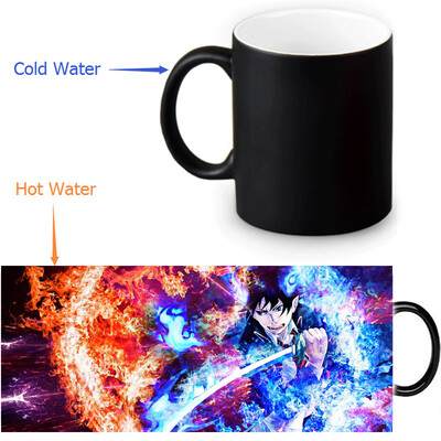 

Ao no Exorcist 350ml12oz Heat Reveal Mug Color Change Coffee Cup Sensitive Morphing Mugs Magic Mug Milk Tea Cups