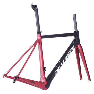 

2018 New Full Carbon Bicyle Frame 2018 Mechanical&Di2 Carbon Fiber Road Bike Frame Customized Painting 850g Racing Road Bike Frame