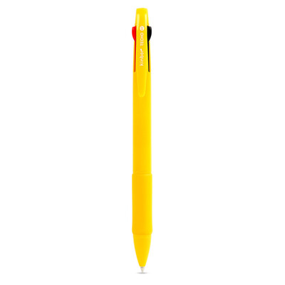 

Kinbor 3 color 07mm press ballpoint pen color multifunction press pen dice DTB6664