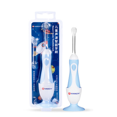 

Yan Di YANDY childrens acoustic intelligent electric toothbrush color random 2 years old infants&young children for sonic vibration double brush head IPV6 waterproof