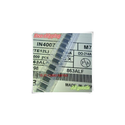 

200pcs SMD 1N4007 Rectifier Diode 1A 1000V M7