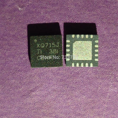 

2pcs/lot XQ715J XQ24715J 2-3 Cell Li+ Battery SMBus NVDC-1 Charge Controller with N-Channel MOSFET Selectors
