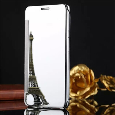 

Oppo R11R11 Plus Luxury Mirror View Mirror PU Cover Flip Smart Clear Window Phone Case