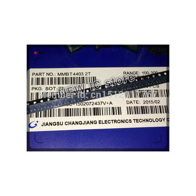 

Free shipping 100PCS Original New MMBT4403 MMBT4403LT1G 2T SOT23 MMBT4403LT1 2N4403 600mA 40V SOT-23 PNP SMD Transistor
