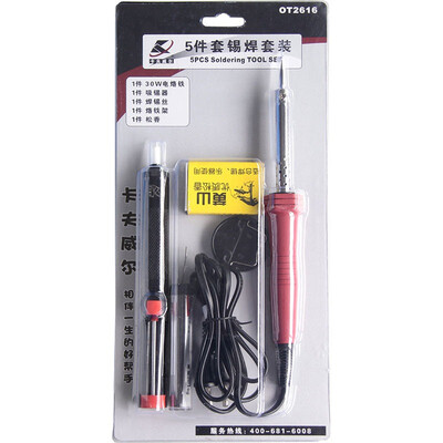 

Kavwell Soldering Irons 5pcs Set Solder Wire Soldering Irons Rosin Ointment