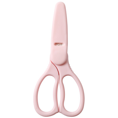 

Rikang baby food supplement cut newborn spoon bowl chopsticks ceramic food supplement scissors RK-C4002 pink