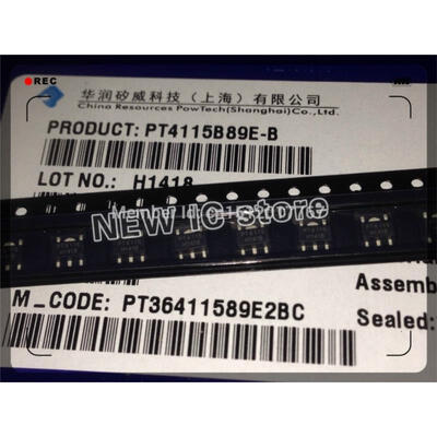 

Free Shipping One Lot 500PCS PT4115 PT4115B89E SOT89-5 Brand new and original