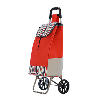 

Donghe DONGHE shopping cart shopping cart portable folding trolley trailer baggage cart small cart bold thick steel pipe bracket