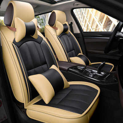 

Jody five four seasons universal car seat leather seat cushion luxury seat cushion warm rice