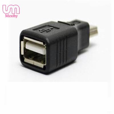 

Mzxtby Mini USB Type B to USB Female OTG Adapter for OTG usb host Car audio DVD GPS U disk MiniUSB OTG data line MP3/MP4