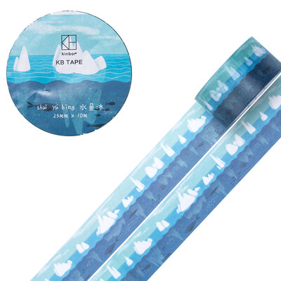 

Kinbor hand book&paper tape 15mm7m hand book sticker basic color tape DTB64229-1