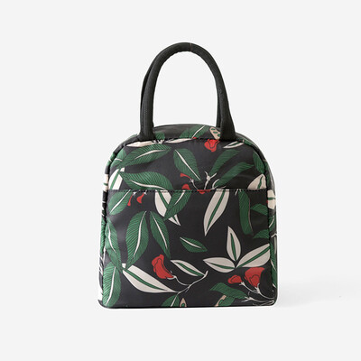 

Shouyou new waterproof portable insulation lunch box bag insulation bag lunch bag thickening with rice bag JD-SN-29 Flower Night 07