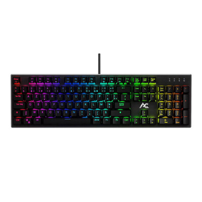 

ACGAM AG-109R 105 клавиш RGB Механическая клавиатура Французский макет Blue Switch-Black