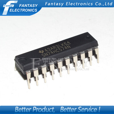 

100PCS SN74HC574N DIP20 SN74HC574 DIP 74HC574N 74HC574 new and original IC free shipping