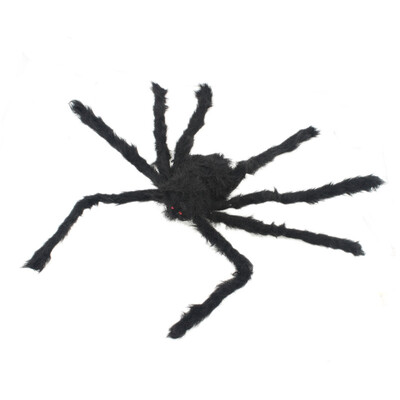 

mymei funny Toys Spider 75cm Short Plush Scary Halloween Decoration Props Stuffed Kids Fun Gadget Novelty Horror Prop