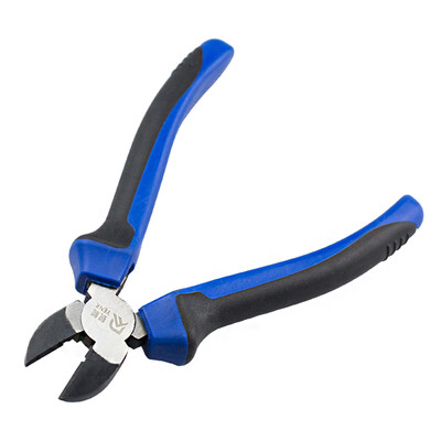

Sharpener RAYENR diagonal pliers bolt cutter diagonal pliers pliers professional grade double color handle stripping pliers 6 inch NR0001