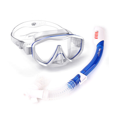 

WaterTime Razor children boys&girls snorkeling Sambo youth equipment goggles snorkel suit dark blue