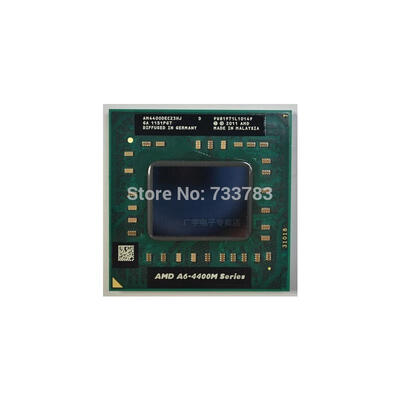 

1pcs/lot Dual-Core A6-4400M 2.7Ghz A6 4400M AM4400DEC23HJ A6-Series notebook CPU PROCESSOR