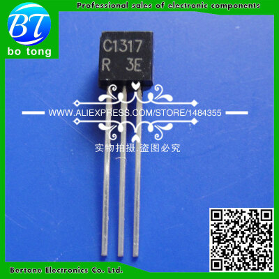 

C1317 2SC1317 Transistor TO-92 Triode Transistor 100 pcs/bag