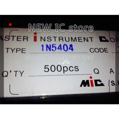 

100pcs HOT!!NEW ORIGINAL 1N5404RLG 1N5404 IN5404 5404 RECTIFIER DIODES PB Free ROHS DO27 DO-201AA