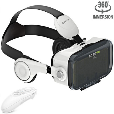 

Наушники с виртуальной реальностью VR с наушниками и удаленные видеоигры 3D-очки подходят для близорукости для телефонов в пределах 3,5-6,2 дюйма