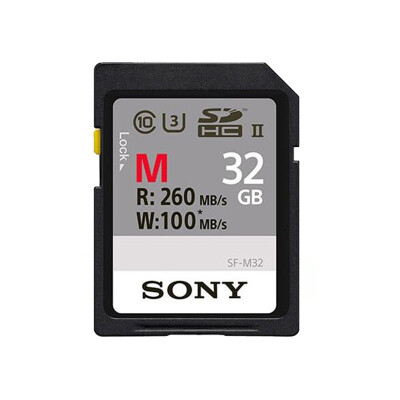 

Sony SONY 32G memory card SF-M32 SDXC UHS-II memory card SD card 260MB  read speed