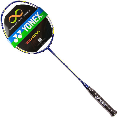 

Yonex YONEX badminton racket single shot full carbon double edge DUO88 dark yellow green