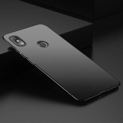 

Biaz millet 6X mobile phone case protective cover all-inclusive anti-drop ultra-thin hard shell thin men&women simple models texture scrub series JK371-black