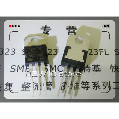 

Free Shipping 10pcs BDX53C BDX53 TO-220 New and original