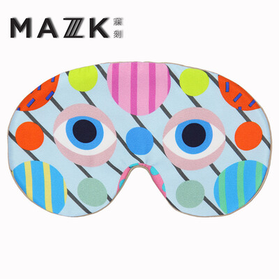 

Маска для глаз Silk Eye MAZZZK / MAZK широко открытая лампа для путешествий лаванда